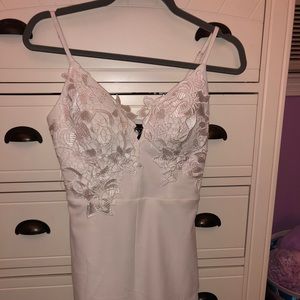 White Lace Romper